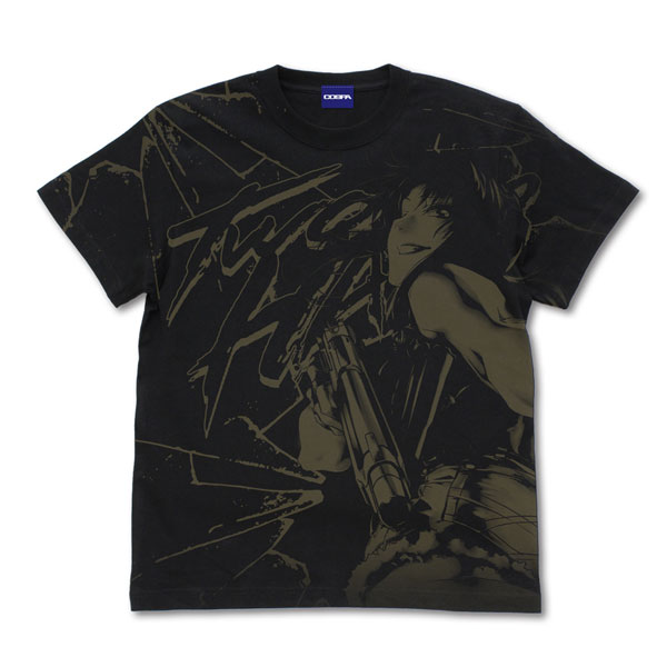 Black Lagoon Revy All Print T-shirt /BLACK-L