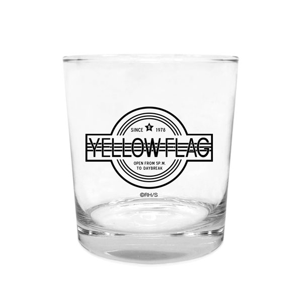 Black Lagoon Yellow Flag Rock Glass
