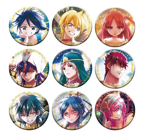 AmiAmi [Character & Hobby Shop]  MAGI Tin Badge Collection