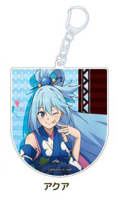 Konosuba hot sale aqua keychain