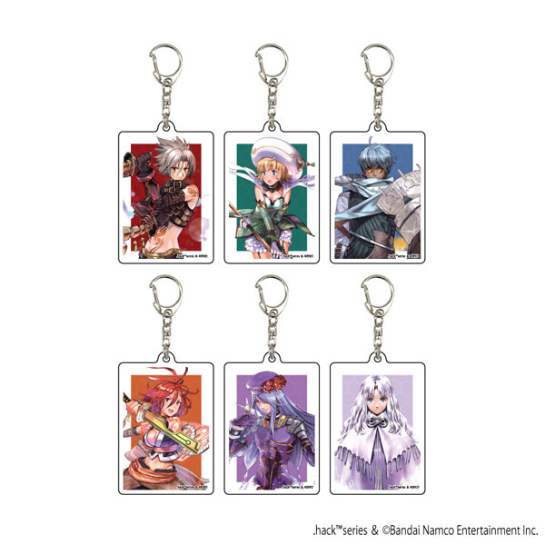 AmiAmi [Character & Hobby Shop]  Acrylic Card .hack 01/ Trading Official  Illustration 6Pack BOX(Released)