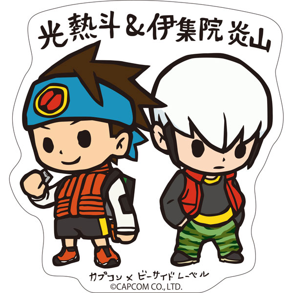 Capcom x B-Side Label Sticker Mega Man Battle Network Mayl & Roll (Sakura)  (Anime Toy) - HobbySearch Anime Goods Store