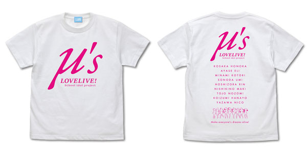 クミ様 AmiAmi [Character & Hobby Shop] | Love Live! Mu's T-shirt
