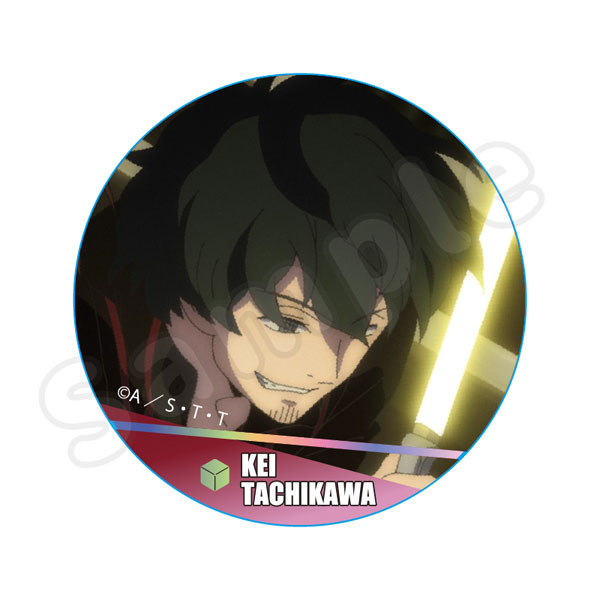 AmiAmi [Character & Hobby Shop]  World Trigger Hologram Tin Badge Kei  Tachikawa B(Released)