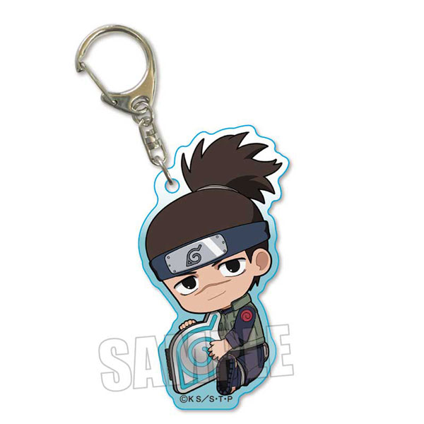 NARUTO Iruka Umino Figure Keychain Banpresto Japan