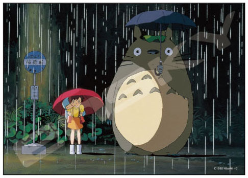 ｱｰﾄ108-607雨のﾊﾞｽ停