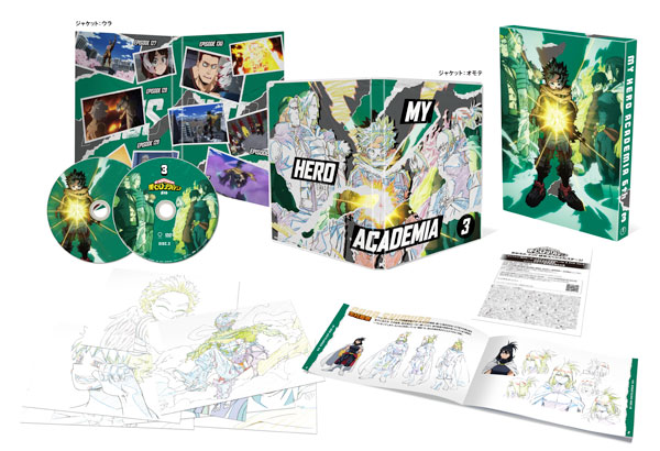 AmiAmi [Character & Hobby Shop]  DVD My Hero Academia 6th DVD Vol.3 First  Press Limited Edition(Released)