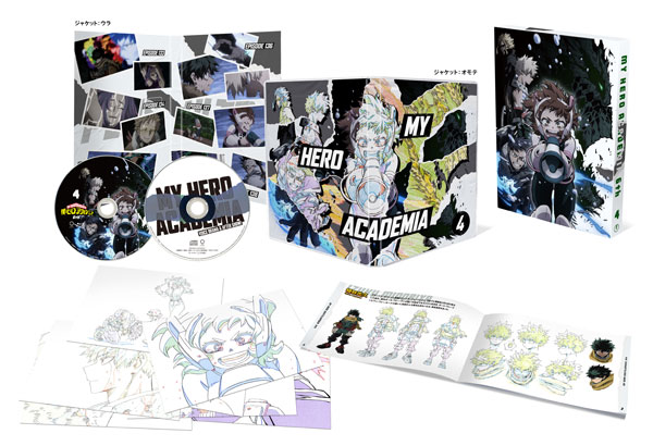 Capa do 3º volume DVD/BD de My Hero Academia 3