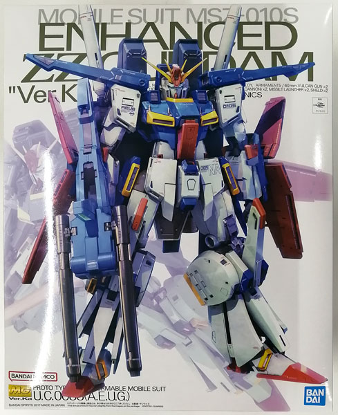 BANDAI SPIRITS MG 1/100 MG MSZ-010S Enhanced ZZ Gundam Ver.Ka Plastic Model (Hobby Online Shop Exclusive) image 1