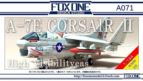 AmiAmi [Character & Hobby Shop] | 1/144 A-7E Corsair II Plastic