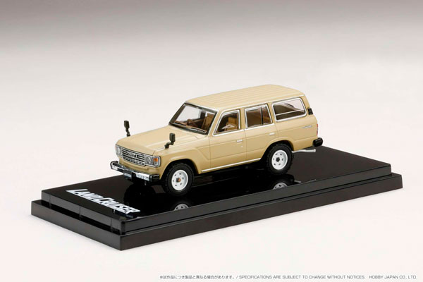 AmiAmi [Character & Hobby Shop] | 1/64 Toyota Land Cruiser 60 GX 1981 Traditional  Beige(Released)