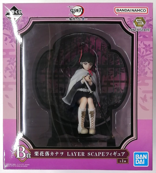 BANDAI SPIRITS Ichiban Kuji Demon Slayer: Kimetsu no Yaiba -Kisatsu no Kokorozashi 3- B Prize - Kanao Tsuyuri LAYER SCAPE Figure (Game-prize) image 1