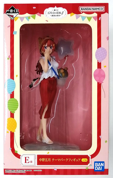 BANDAI SPIRITS Ichiban Kuji The Quintessential Quintuplets SS -Best Holiday- E Prize - Itsuki Nakano Theme Park Figure (Game-prize) รูปภาพ 1