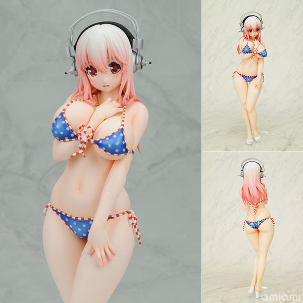 AmiAmi Character Hobby Shop Super Sonico Paisura Bikini ver