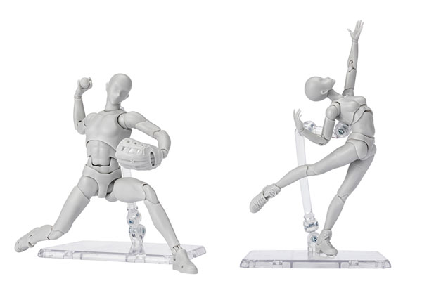S.H.FIGUARTS: BODY-KUN - Sports Edition DX Set (Gray Color Ver.)