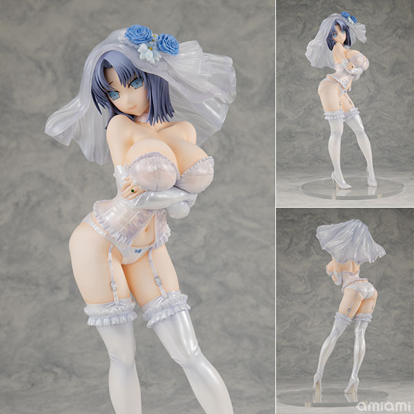 KDcolle Senran Kagura SHINOVI MASTER -Tokyo Youma Hen- Yumi: Wedding Lingerie Ver. 1/7 Complete Figure