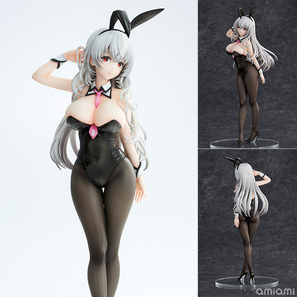 Union Creative Io Haori Illustration "White Haired Bunny" Complete Figure รูปภาพ 1