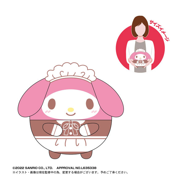 AmiAmi [Character & Hobby Shop]  Sanrio Characters Fuwakororin Msize3 C My  Melody(Released)