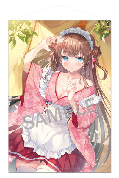 Brendream Miwabe Sakura B2 Tapestry Hanaemi Extra Edition รูปภาพ 1