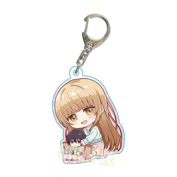 Moda Shiina Mahiru Cartoon Acrílico Stand Modelo Placa Chaveiro O Anjo  Próxima Porta Estragar Me Rotten