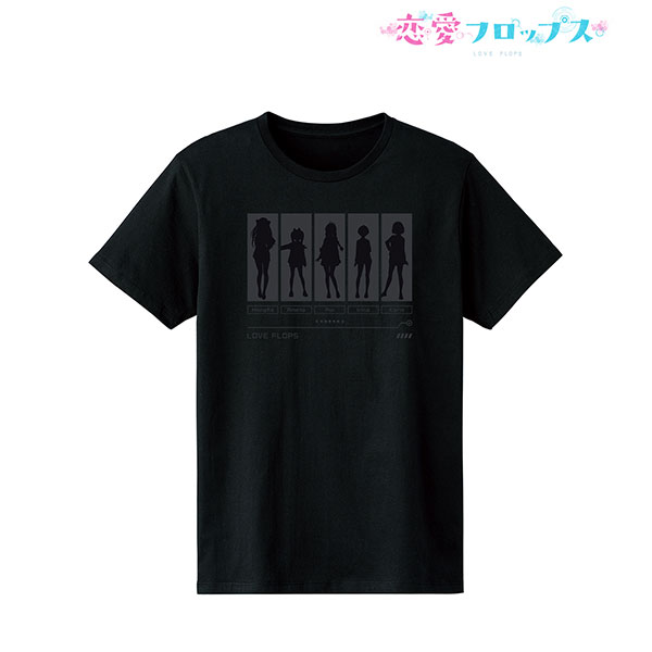 AmiAmi [Character & Hobby Shop]  Renai Flops Character Silhouette  T-shirt Men's XXXL(Released)