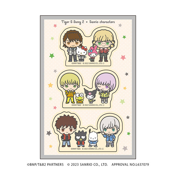 Sanrio characters Big sticker 2022 spring_ Sanrio Character