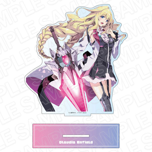 AmiAmi [Character & Hobby Shop]  Gakusen Toshi Asterisk Deka Acrylic Stand  Saya Sasamiya(Released)