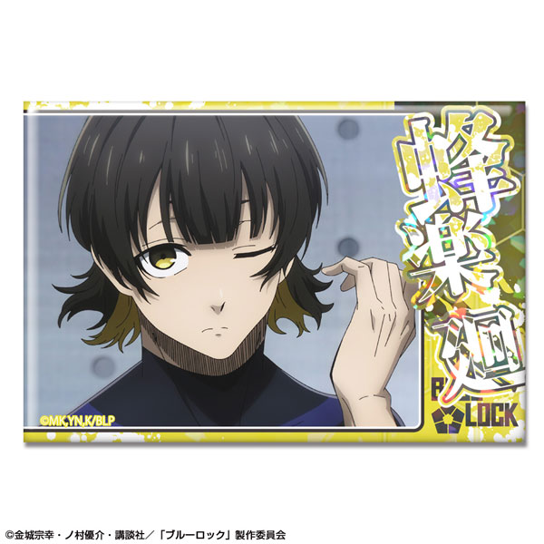 AmiAmi [Character & Hobby Shop]  TV Anime Bluelock Tin Badge Design 12 (Meguru  Bachira /E)(Pre-order)