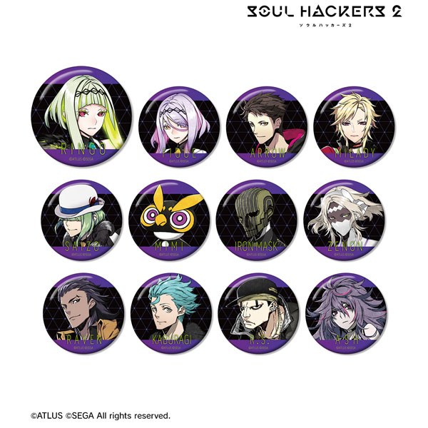 AmiAmi [Character & Hobby Shop]  Soul Hackers 2 Acrylic Stand Milady &  Onmoraki(Released)