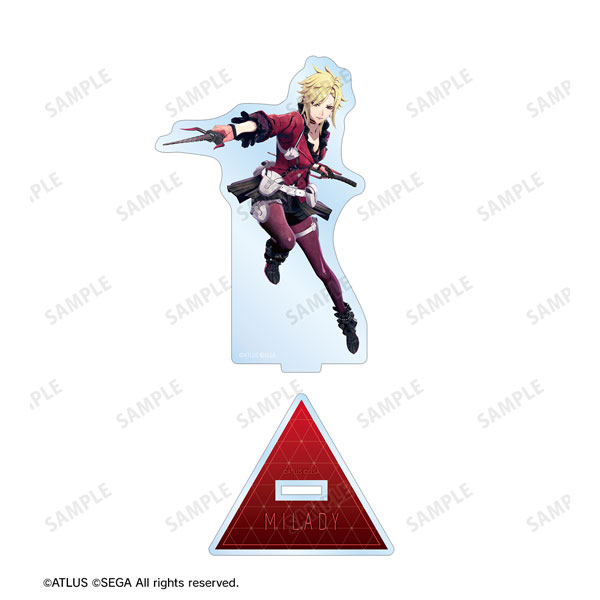 AmiAmi [Character & Hobby Shop]  Soul Hackers 2 Acrylic Stand Milady &  Onmoraki(Released)