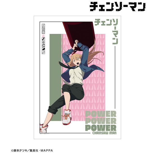 Chainsaw Man Anime Girls Power Character Matte Finish Poster Paper