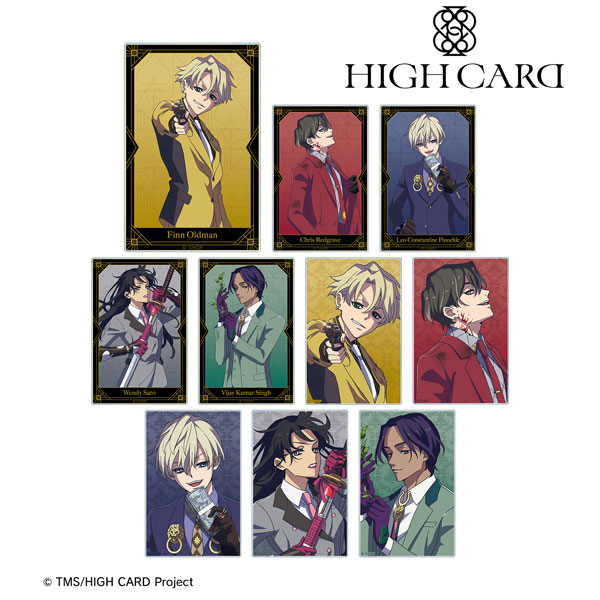 High Card] Acrylic Board 01 Key Visual (Anime Toy) - HobbySearch Anime  Goods Store