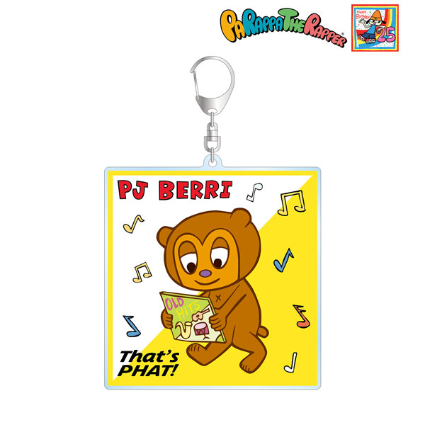 PARAPPA THE RAPPER 3 Pick Keychain Japan Kawaii Anime