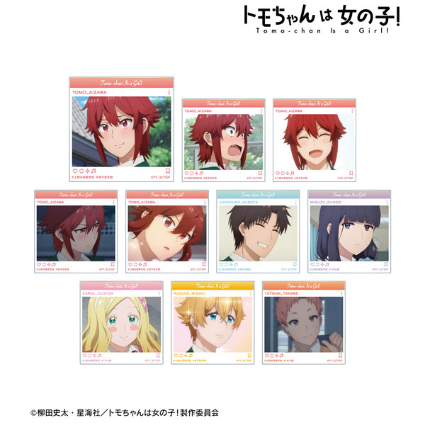 Main Heroines from Tomo-chan is a girl! cosplaying as Genshin