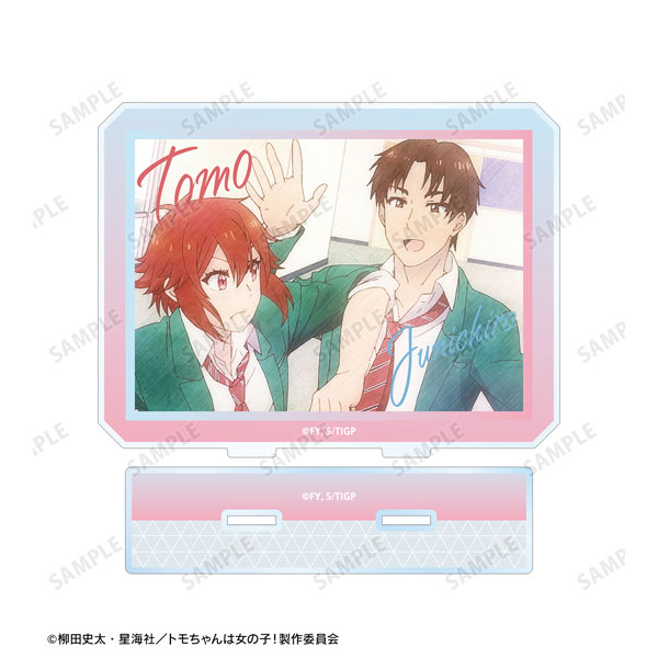 Tomo-chan Is A Girl! Anime Acrylic Stand Model Doll Tomo Aizaw