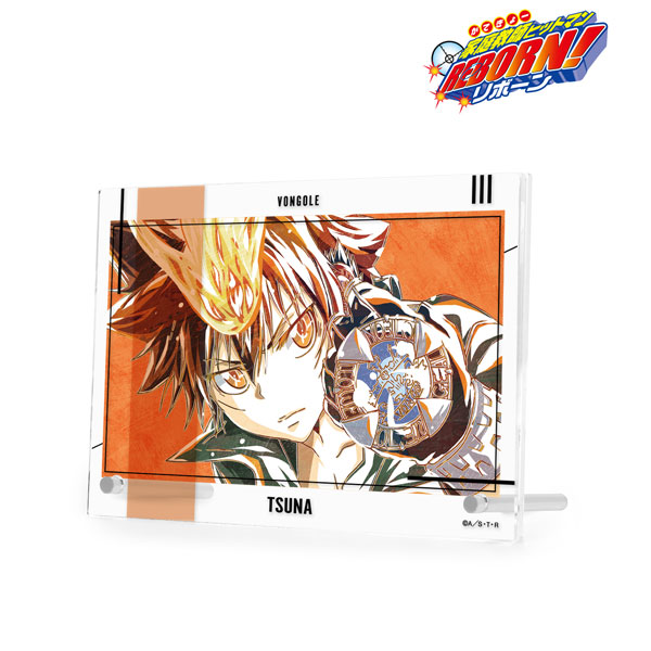 Katekyo Hitman Reborn! Tsunayoshi Sawada Ani-Art Aqua Label Clear