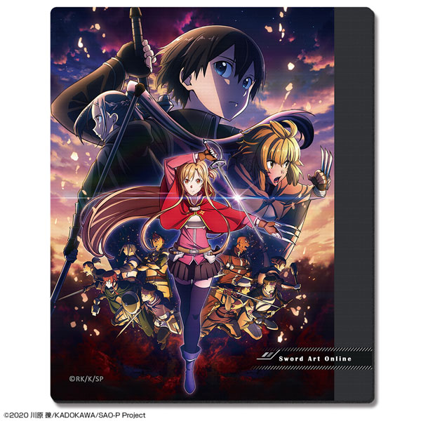 License Agent Sword Art Online -Progressive- Scherzo of Deep Night Rubber Mouse Pad 05 (Group /B) รูปภาพ 1