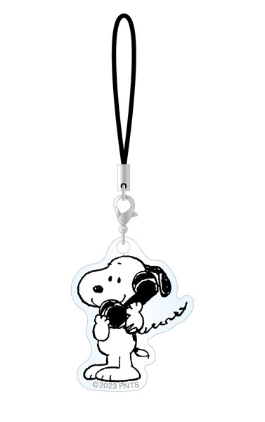 Peanuts Japanese Kimono Metal Key Chain with 3 Pendants - Snoopy