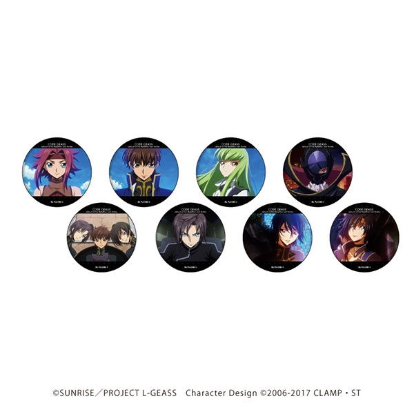 AmiAmi [Character & Hobby Shop]  Code Geass: Lelouch of the Rebellion R2 -  Trading Tin Badge 10Pack BOX(Released)