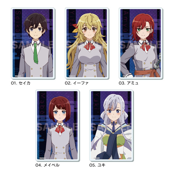 AmiAmi [Character & Hobby Shop]  Saikyou Onmyouji no Isekai Tenseiki  Acrylic Card 01 5Pack BOX(Released)