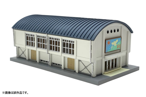 TOMYTEC　中学校 2・体育館 建物コレクション | ジオコレ | トミーテック