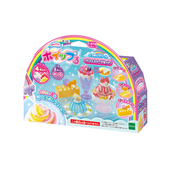 ホイップる　Ｗ－１４２　とうめいクリーム　パフェスイーツ