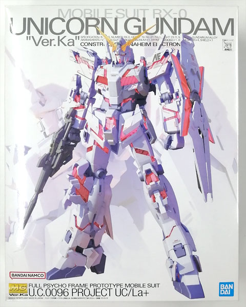 BANDAI SPIRITS MG 1/100 RX-0 Unicorn Gundam Ver.Ka Plastic Model รูปภาพ 1