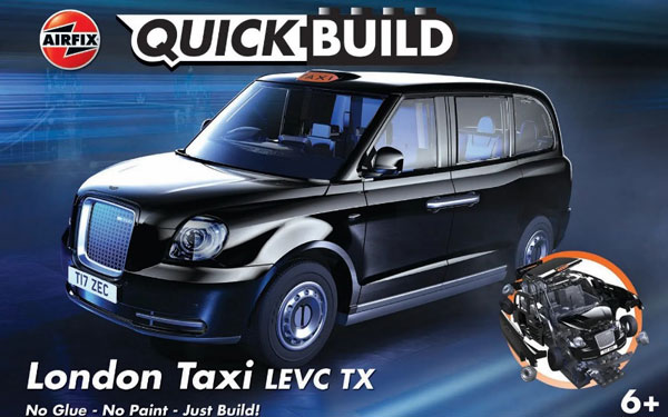 AmiAmi [Character & Hobby Shop] | Quick Build London Taxi LEVC TX
