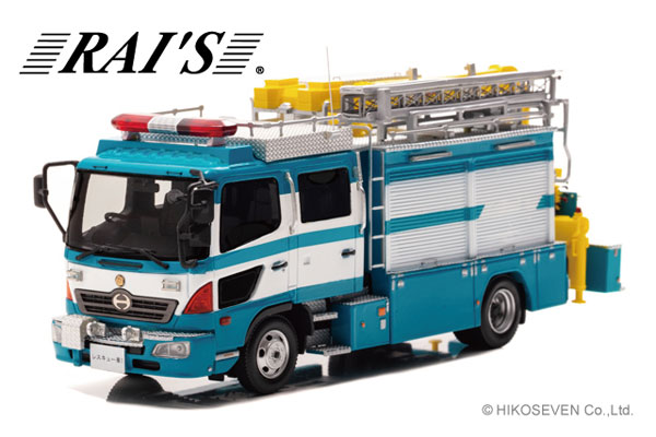 AmiAmi [Character & Hobby Shop] | 1/43 Hino Ranger 2011 Police HQ