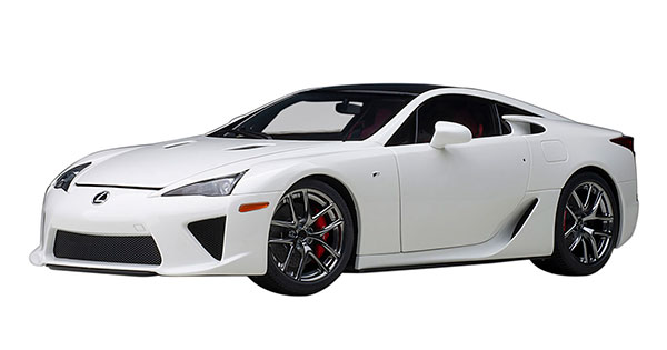 AmiAmi [Character & Hobby Shop] | 1/18 LEXUS LFA (Whitest White / Black  Carbon)(Released)