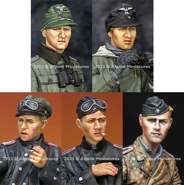 AmiAmi [Character & Hobby Shop] | 1/35 WWII German Waffen-SS Head 