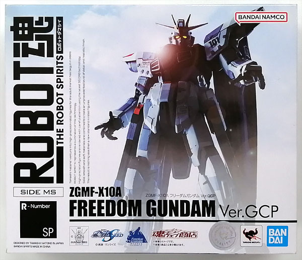 BANDAI SPIRITS Robot Spirits -SIDE MS- ZGMF-X10A Freedom Gundam Ver.GCP (Tamashii Web Shoten Exclusive) รูปภาพ 1