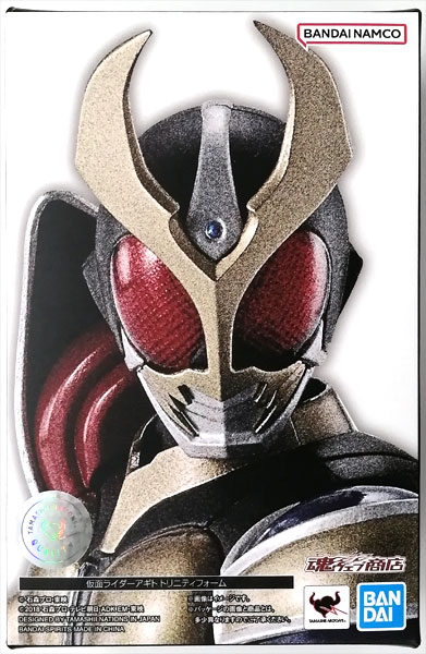 BANDAI SPIRITS S.H.Figuarts (Shinkocchou Seihou) Kamen Rider Agito Trinity Form (Tamashii Web Shoten Exclusive) image 1