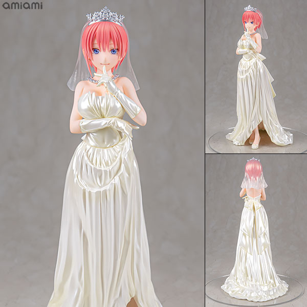AmiAmi x AMAKUNI The Quintessential Quintuplets Ichika Nakano Wedding Ver. 1/7 Complete Figure
